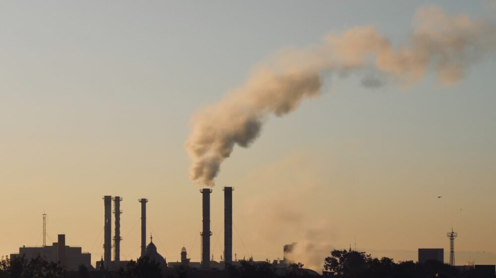 Industrial pollution
