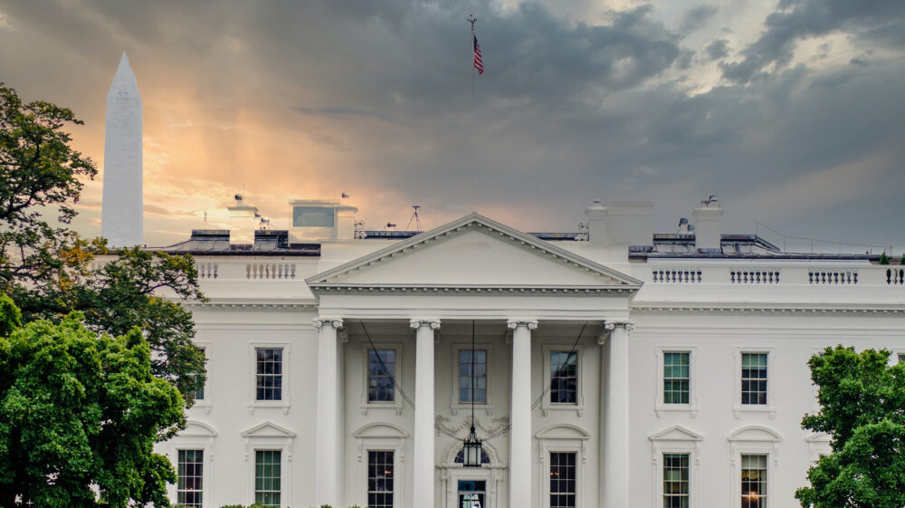 The White House in Washington DC