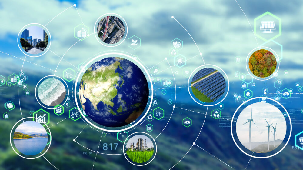 Environmental concept of the SDGs.