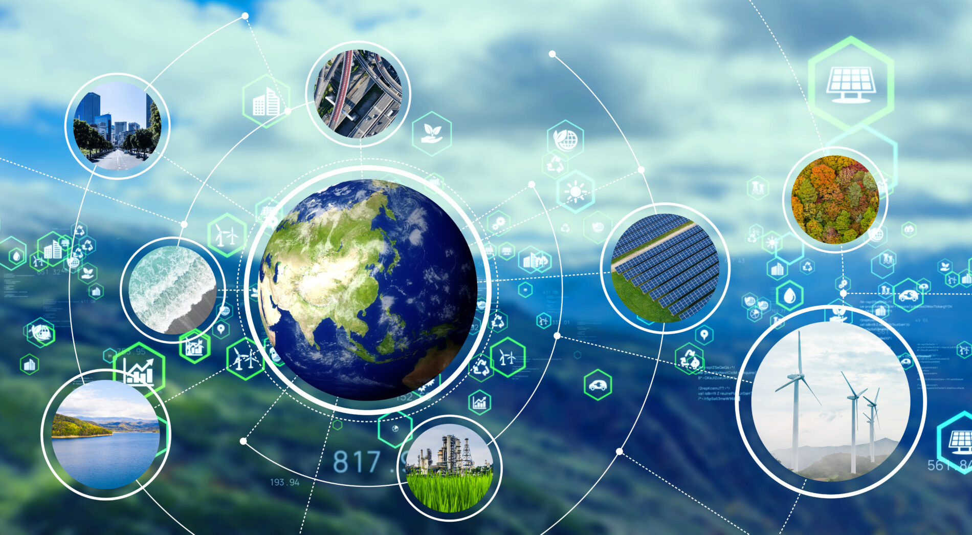 Environmental concept of the SDGs.