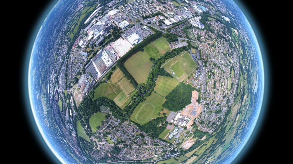 Earth globe