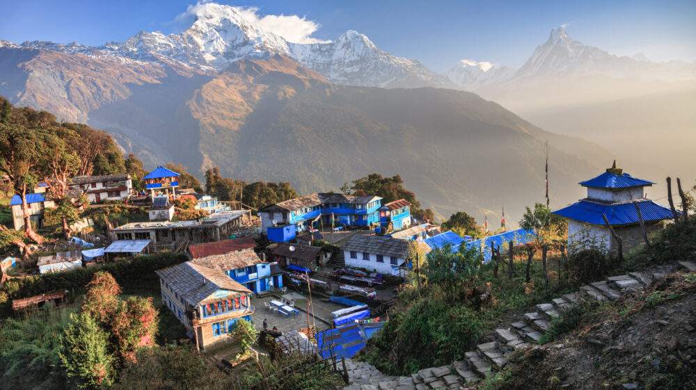 Dawn at Tadapani, Annapurna Region, Nepal