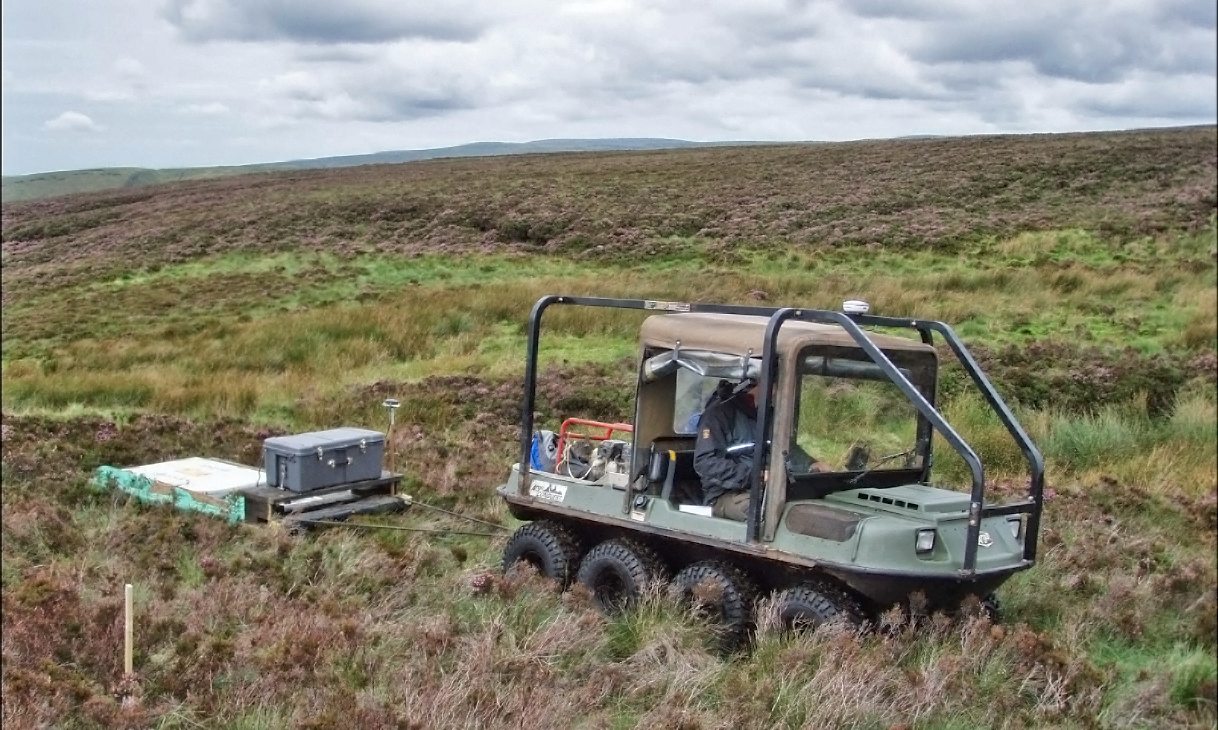 Catchment scale experiments took place at three sites in northern England.