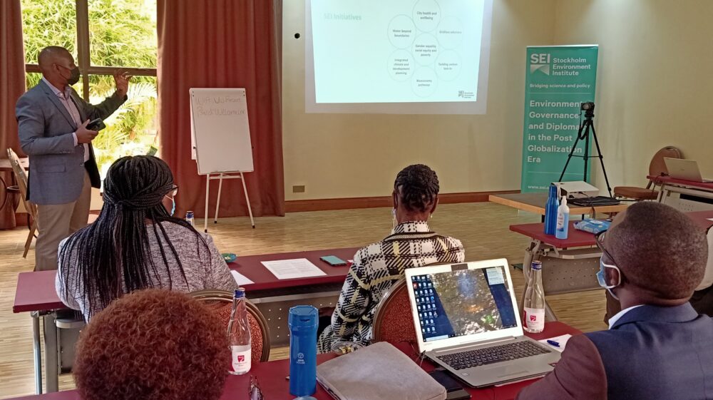 SEI Africa Centre Director Philip Osano