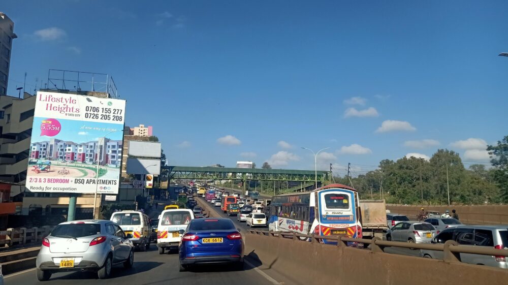 Busy nairobi traffic