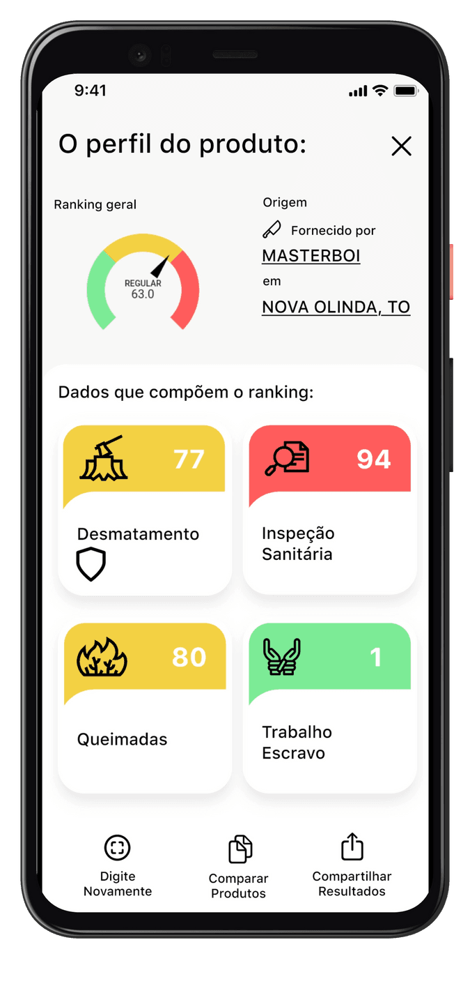 Screenshot of Do Pasto ao Prato app