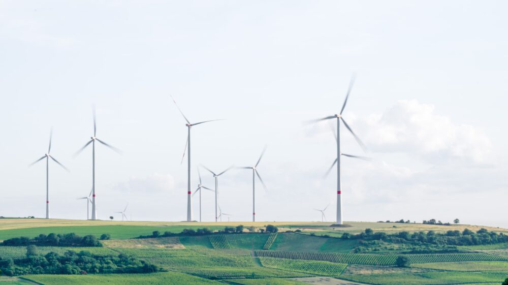 Windmills surrounded by grass during daytime, Mölsheim, Germany, 2016