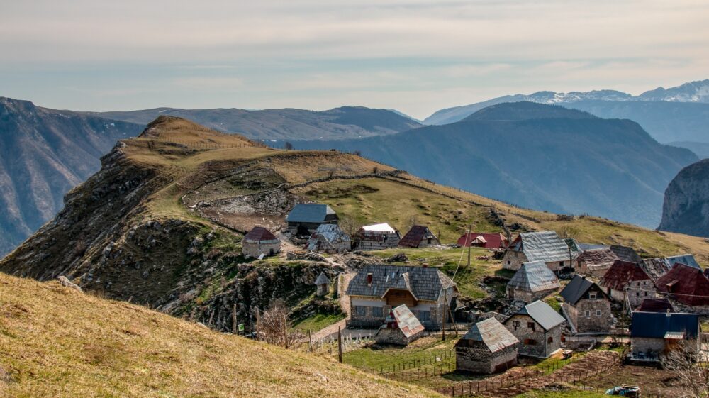 Mountain village, Bosnia and Herzegovina, June 2021