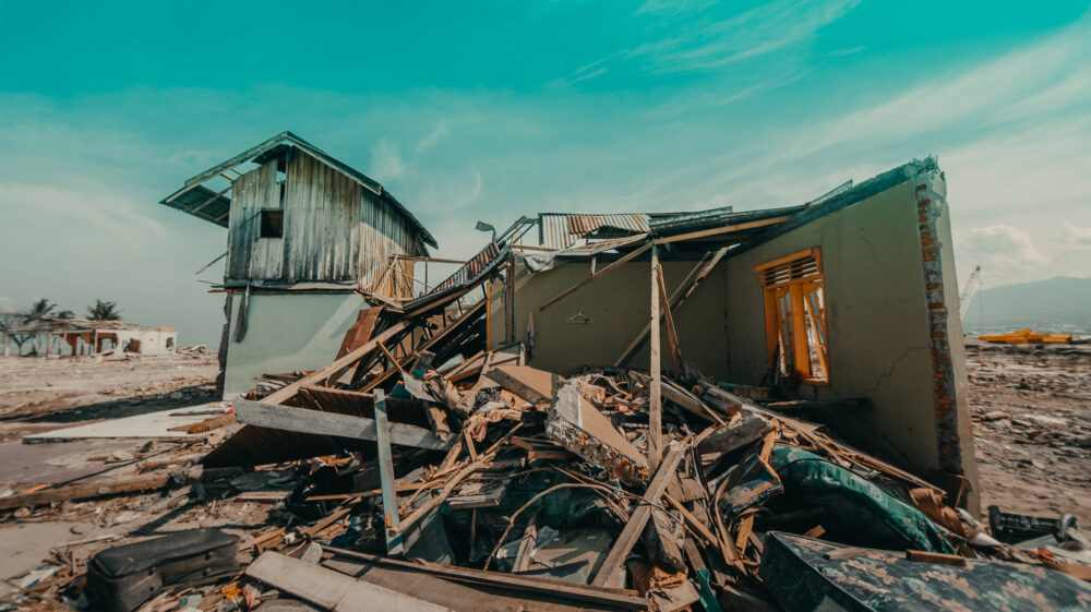 Earthquake and tsunami leave shattered buildings in Palu, Indonesia after Sulawesi earthquake and tsunami