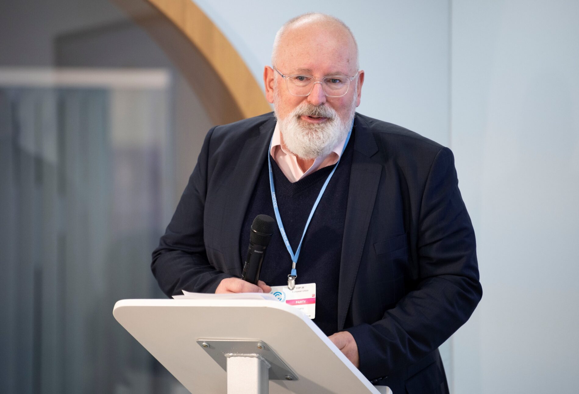 Frans Timmermans, Vice President of the EU Commission for the Green Deal.