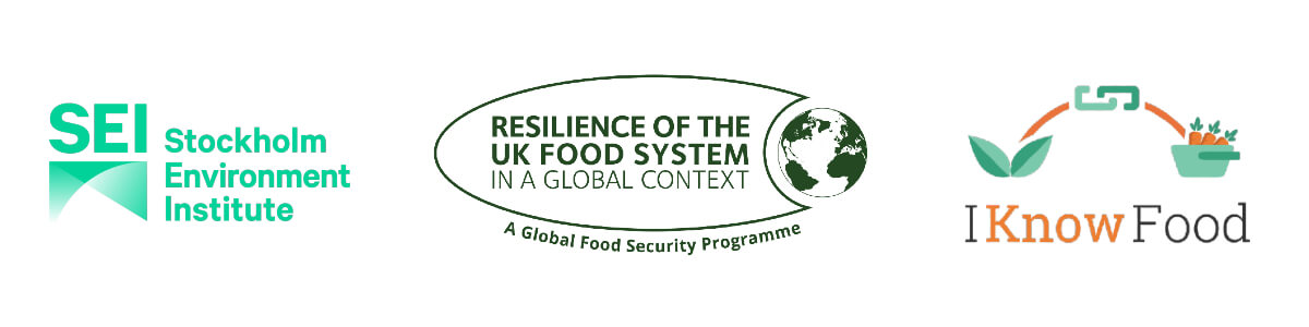 Organizer logos for UK Soy event