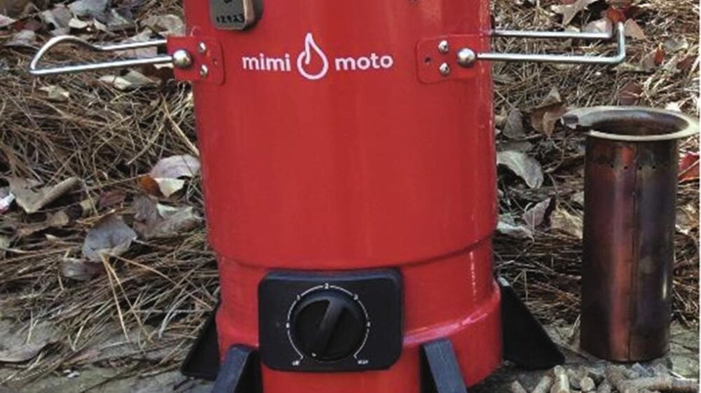 Red Mimi Moto biomass stove