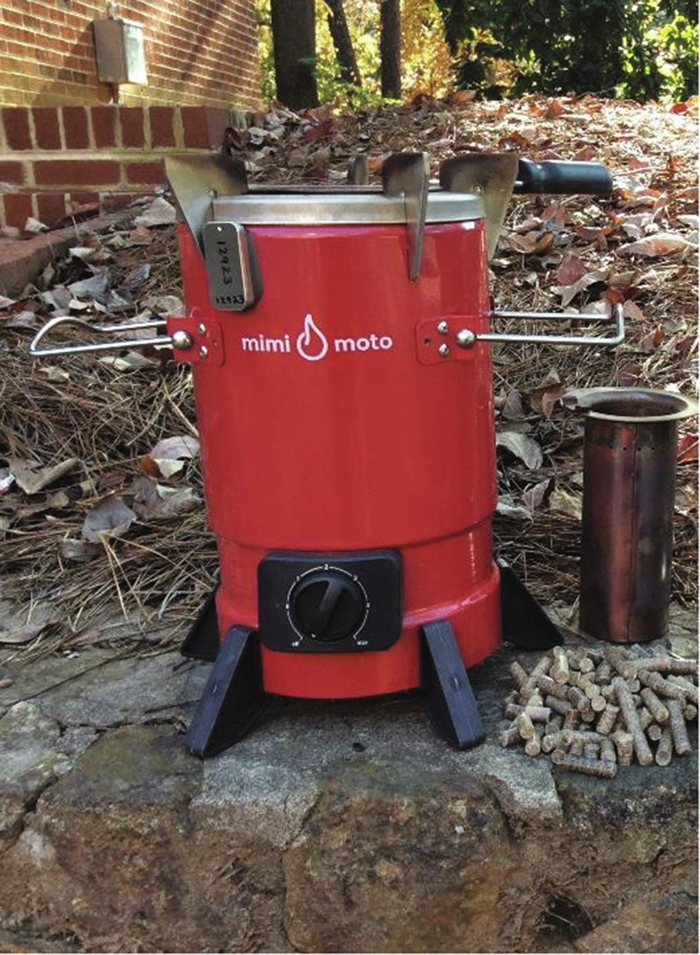 Red Mimi Moto biomass stove