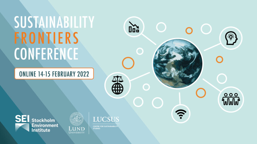 Sustainability Frontiers Conference logo