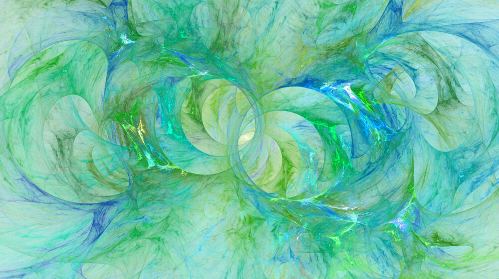Abstract curves. Exotic plant stems. 3D surreal illustration. Sacred geometry. Mysterious psychedelic relaxation pattern. Fractal abstract texture. Digital artwork graphic astrology magic
