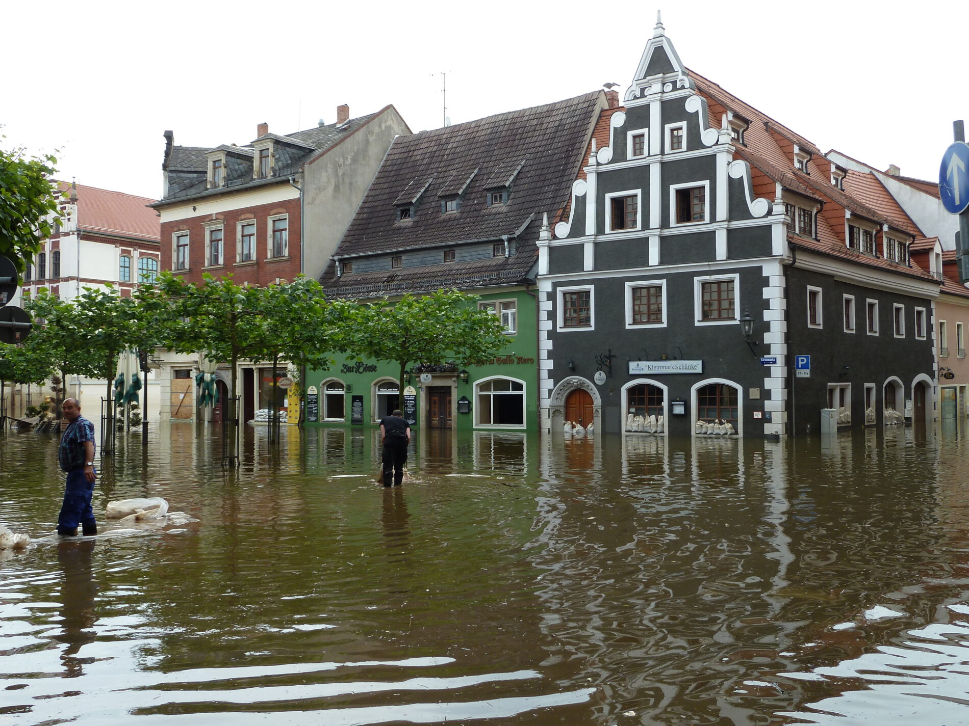 In 2013, flooding from the Elbe River devastated the German town of Meiβen