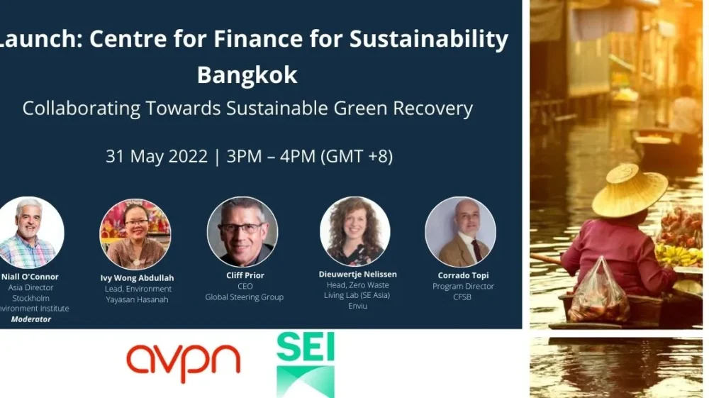 Launch of the Centre for Finance for Sustainability Bangkok