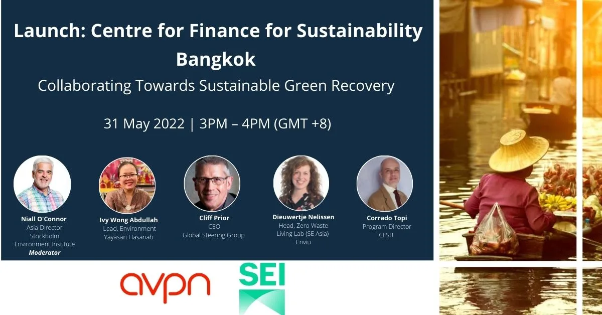 Launch of the Centre for Finance for Sustainability Bangkok