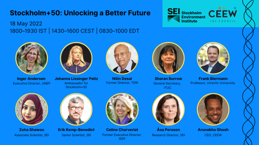 Speakers at Stockholm+50: Unlocking a Better Future event