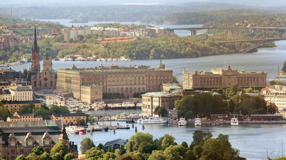 The royal palace, Sweden, Stockholm