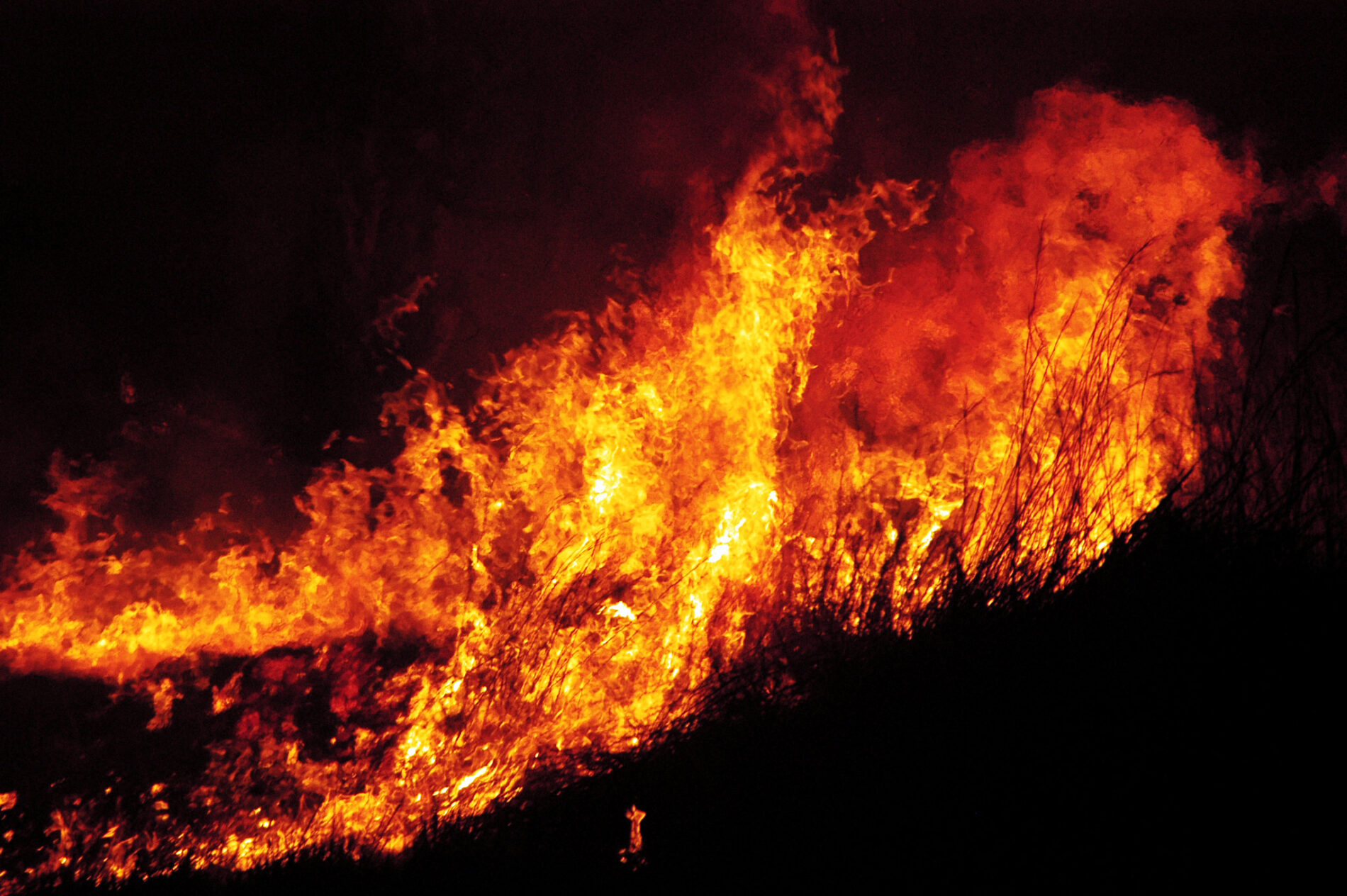 Agricultural fires in Madagascar