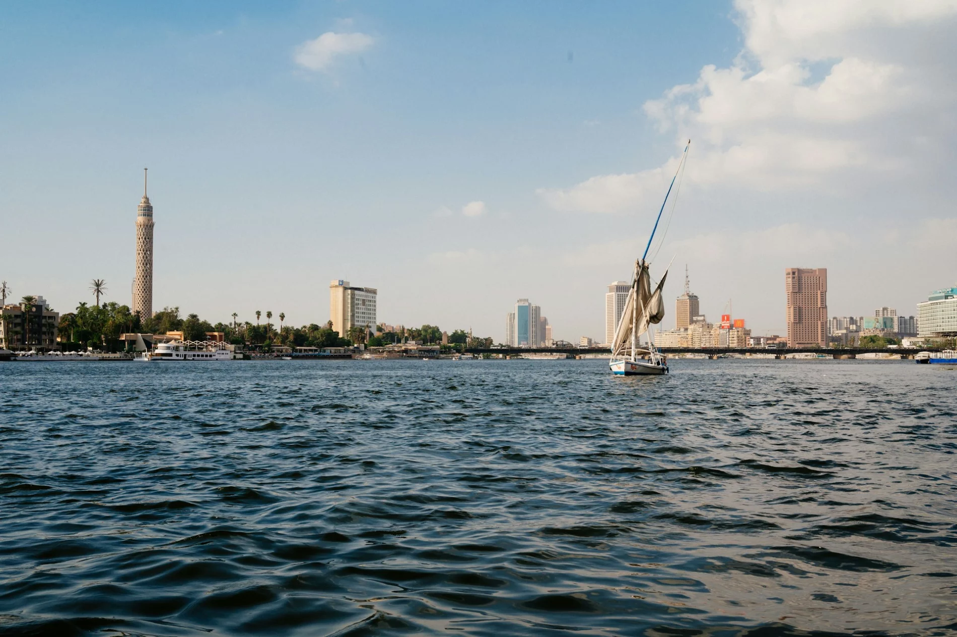 river and city