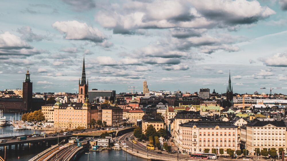 View over Stockholm City