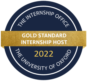Gold Standard Internship Host, The University of Oxford, The Internship Office