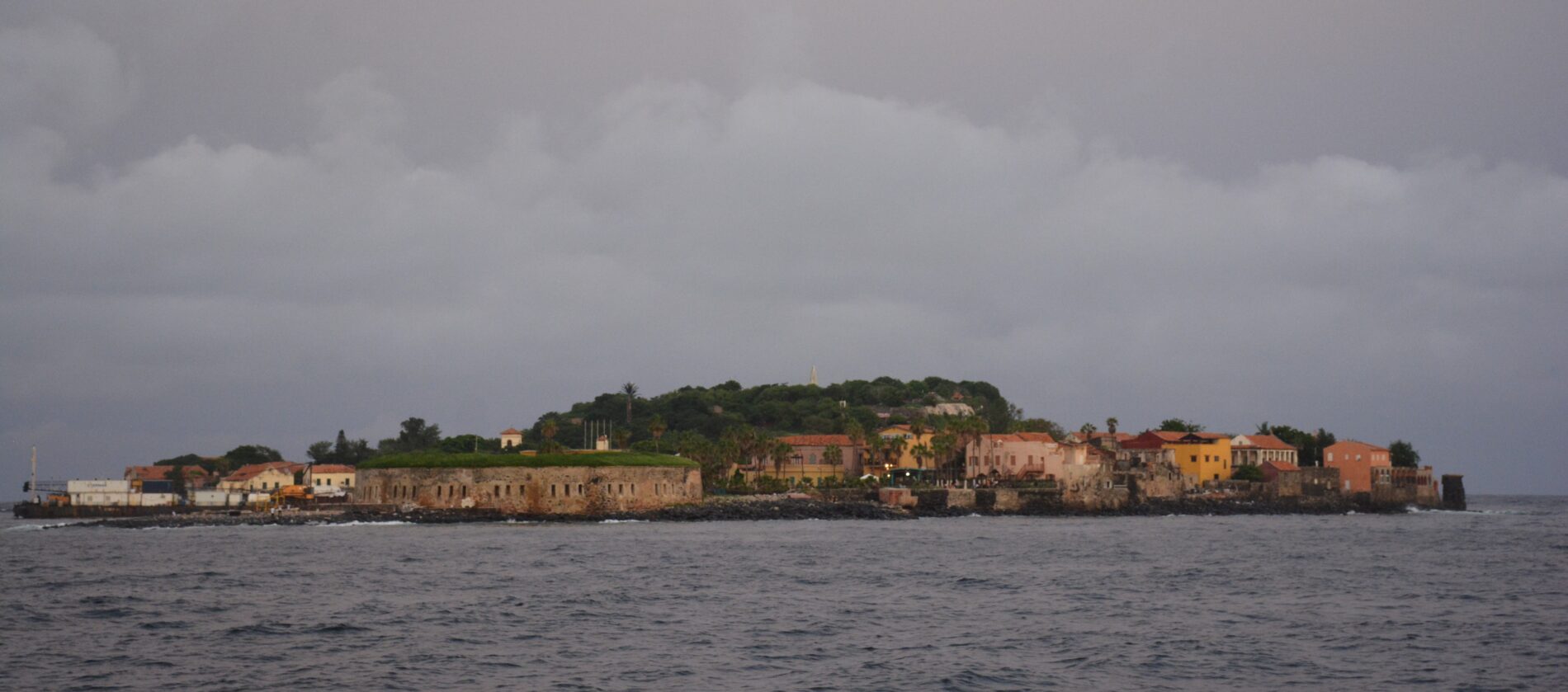 The island of Gorée off the coast of Senegal, opposite Dakar