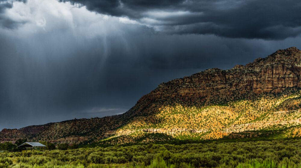 Summer thunderstorm somewhere in Arizona