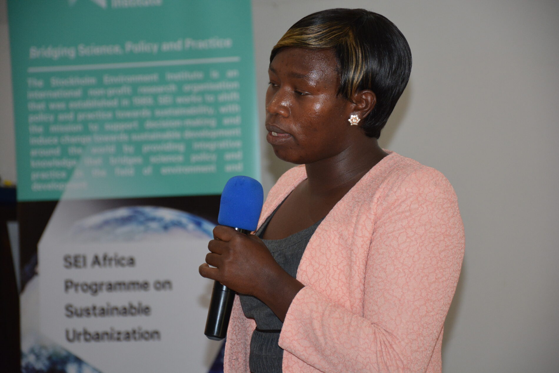Lynette Cheruiyot presents