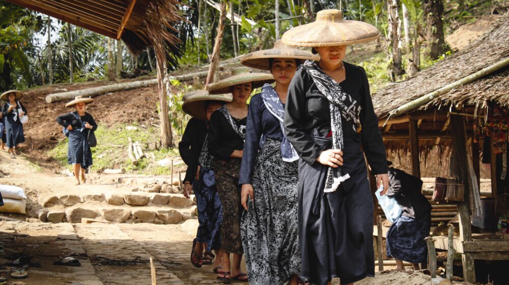 Indigenous women in Indonesia