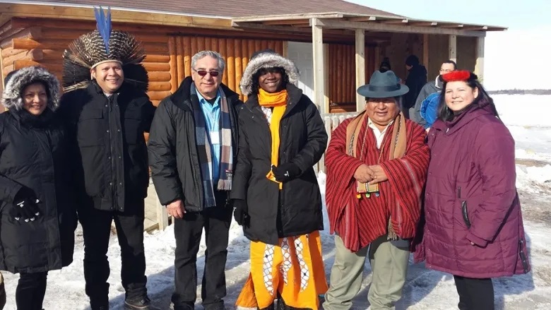 Representatives from Indigenous groups around the world are gathering in Waskaganish, Que., to discuss balancing development with protecting traditional practices and values