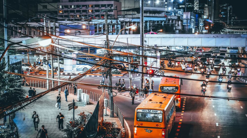 Bangkok at night
