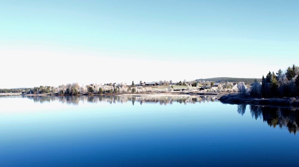 Tranquil Lake, Vilhelmina, Sweden