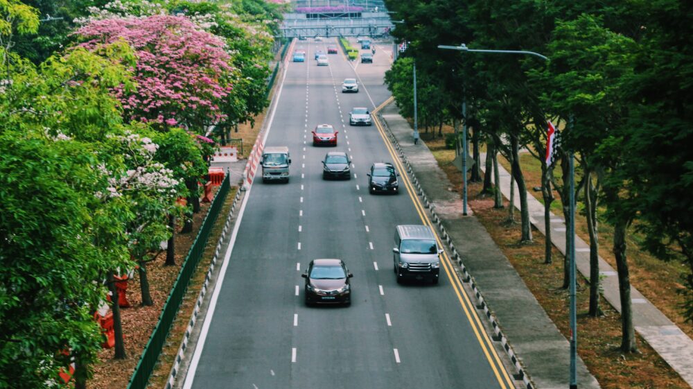 Road in Singapore