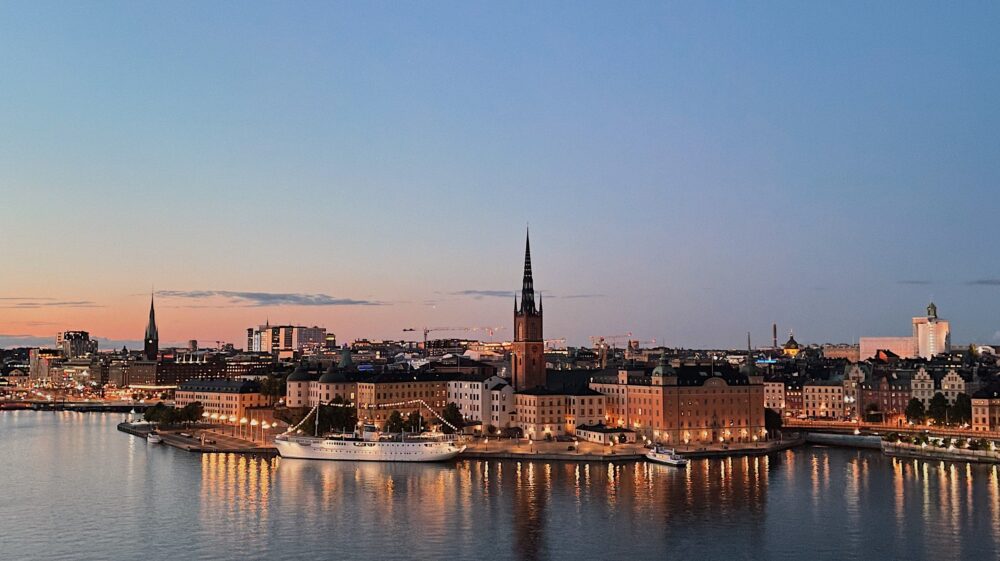 Stockholm skyline