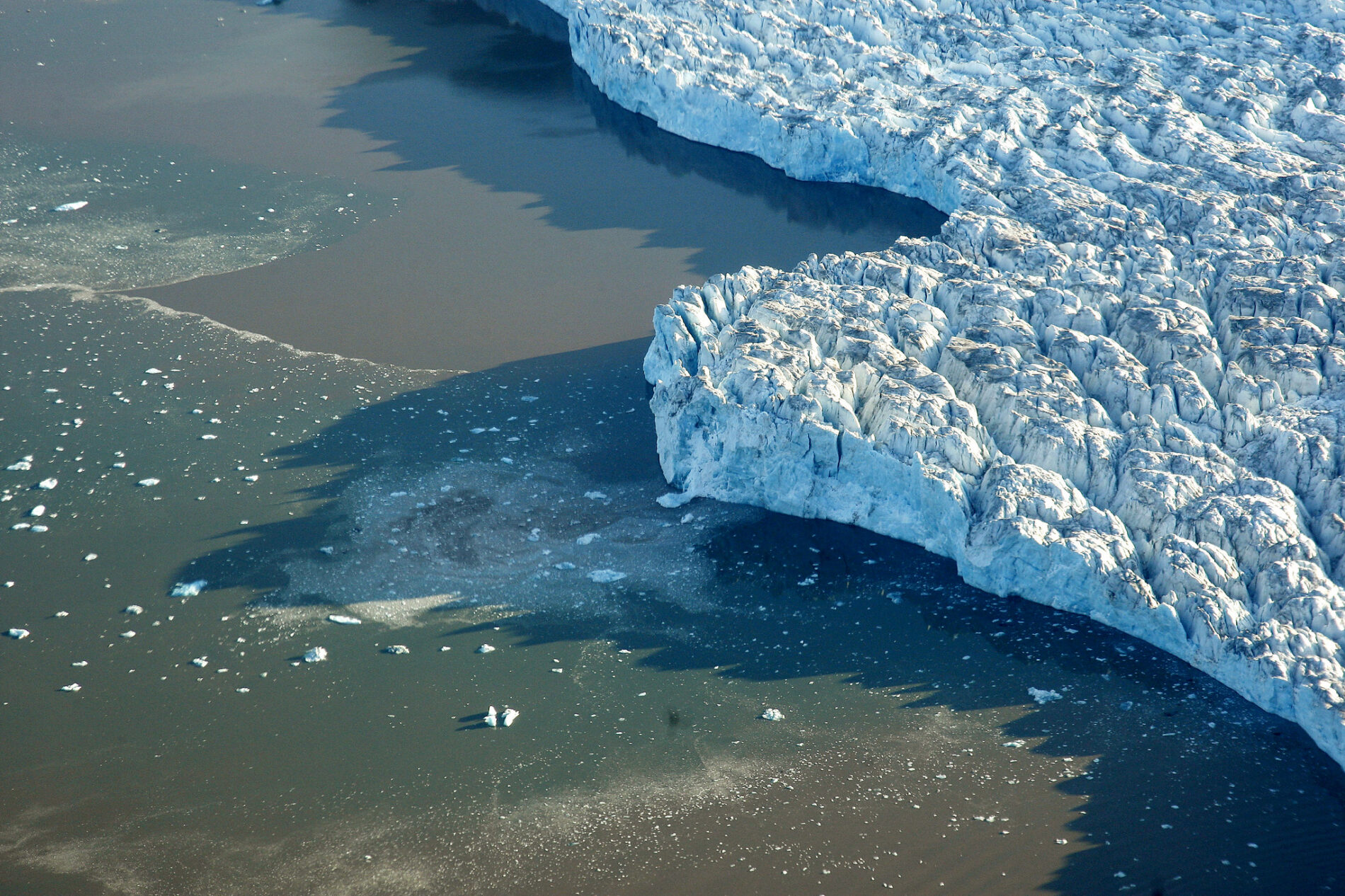 View from Polar Ice Rim, Svalbard, Norway