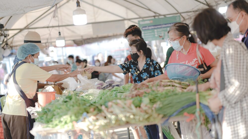 Thai market