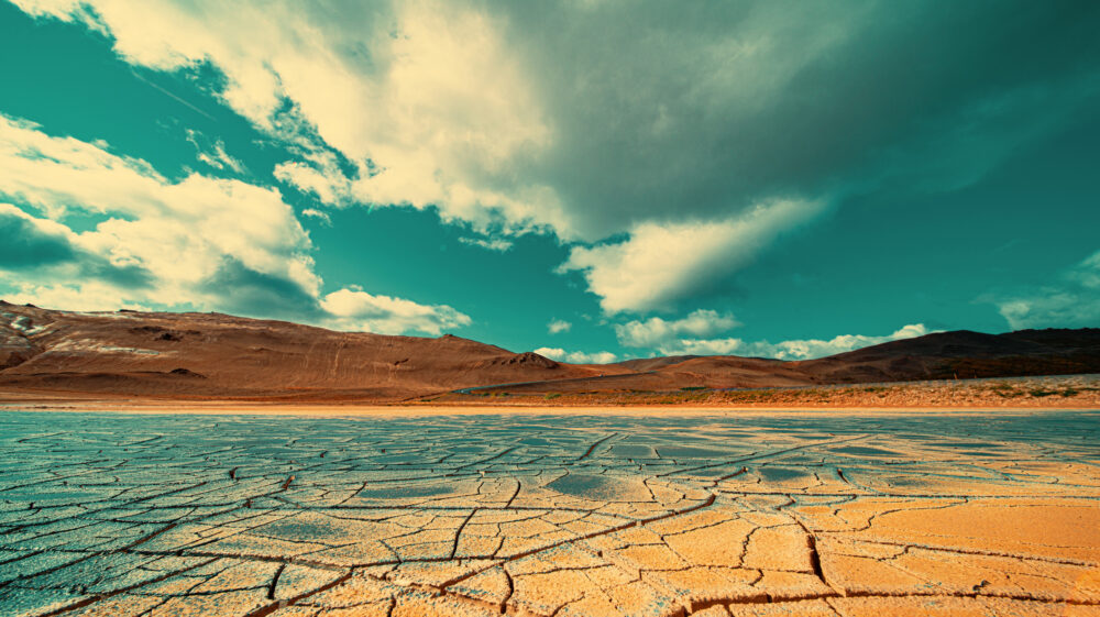 Climate change will increase drought.