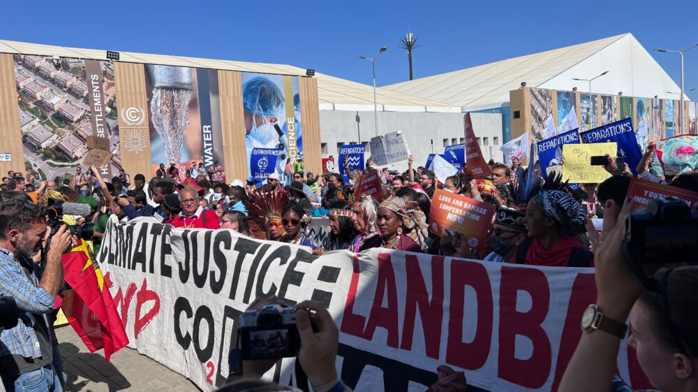 March at COP27