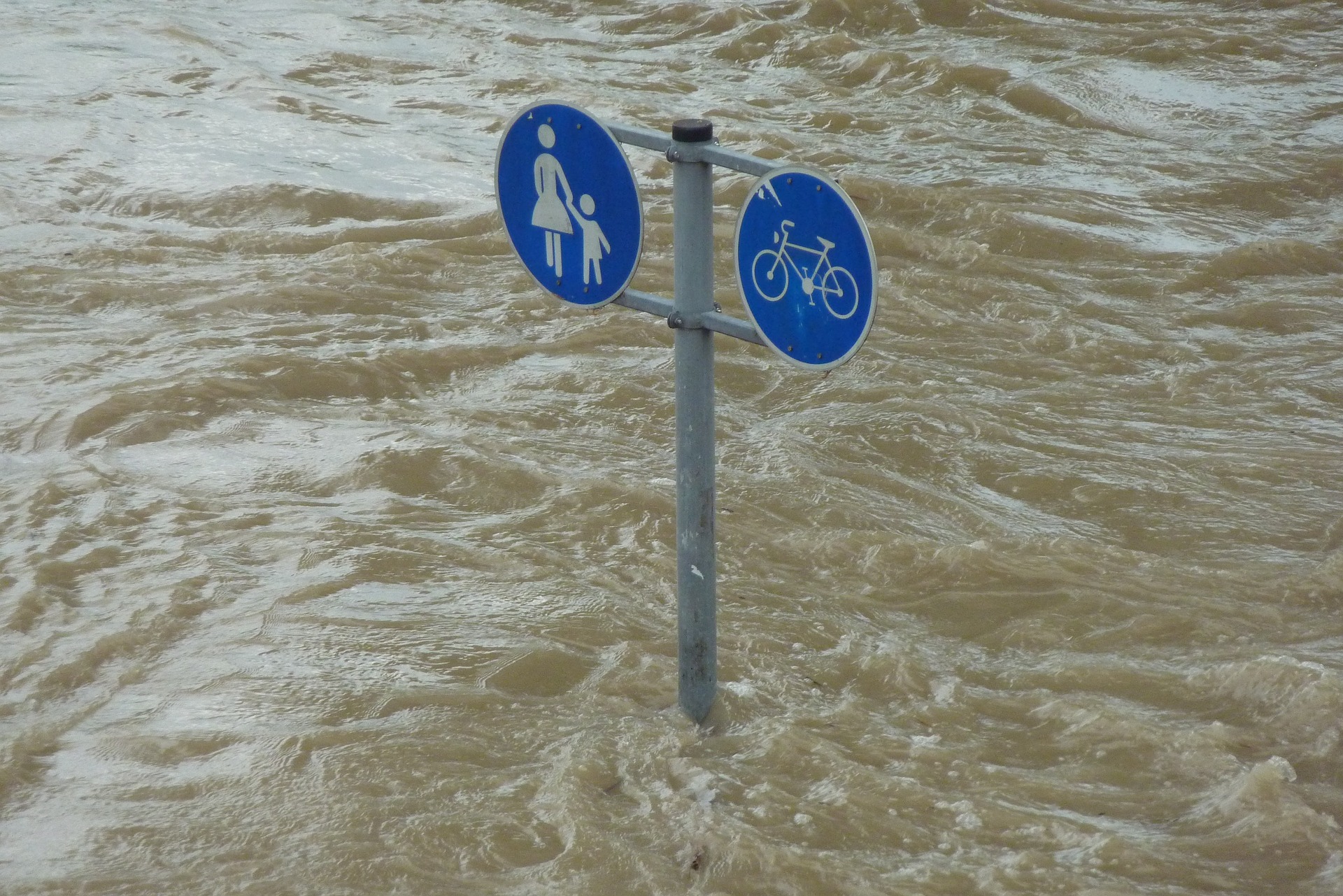 Flood, Sign, Downfall