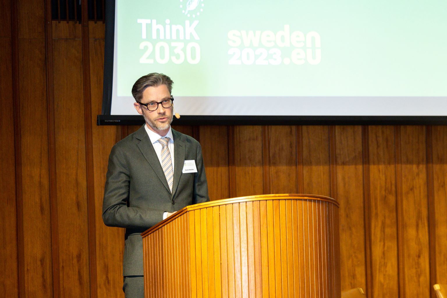 Daniel Westlén, State Secretary to the Swedish Minister for Climate and the Environment