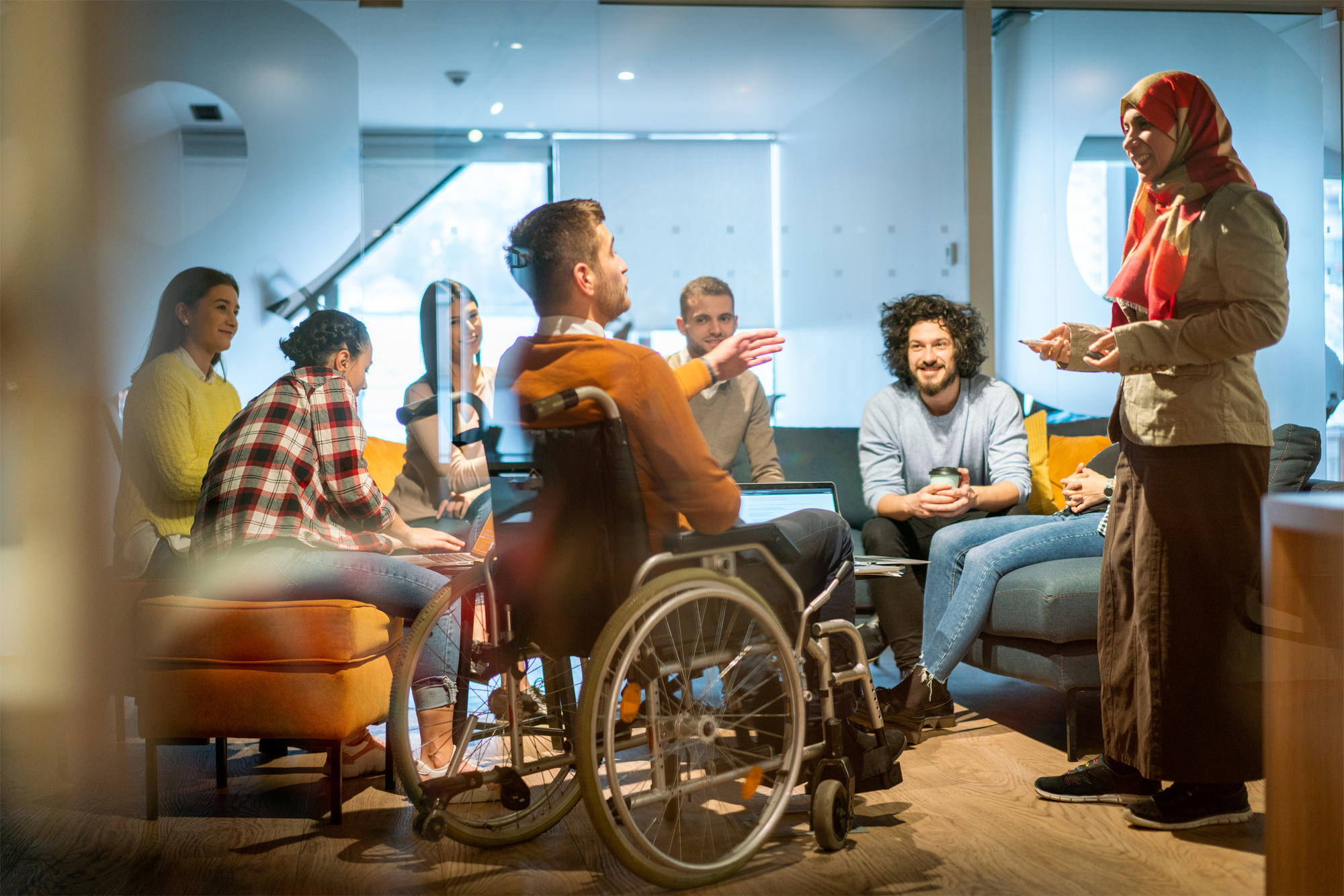 Image of group discussion