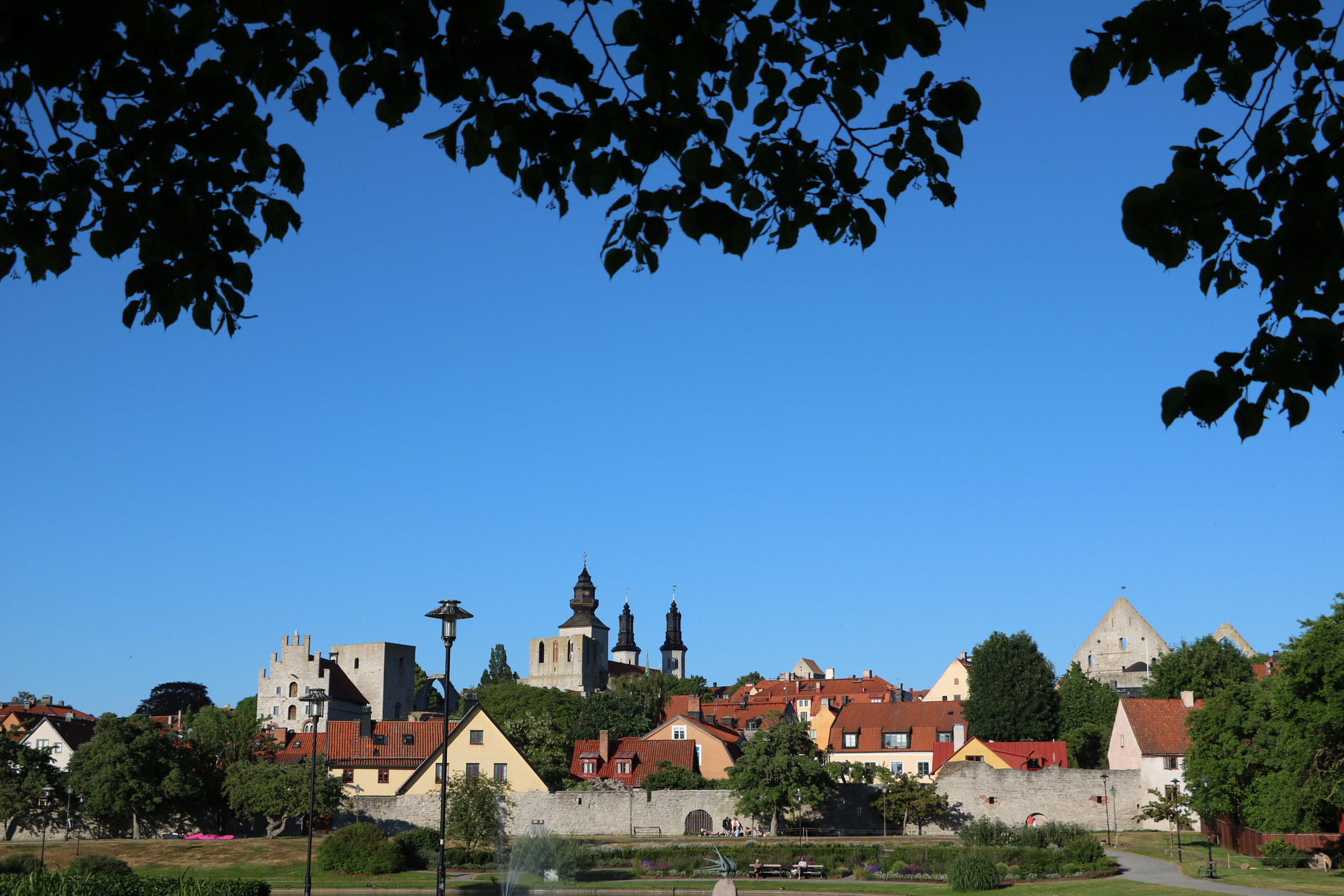 Almedalen valley in Visby, Gotland. Photo credit: ClaraNila / Getty Images.