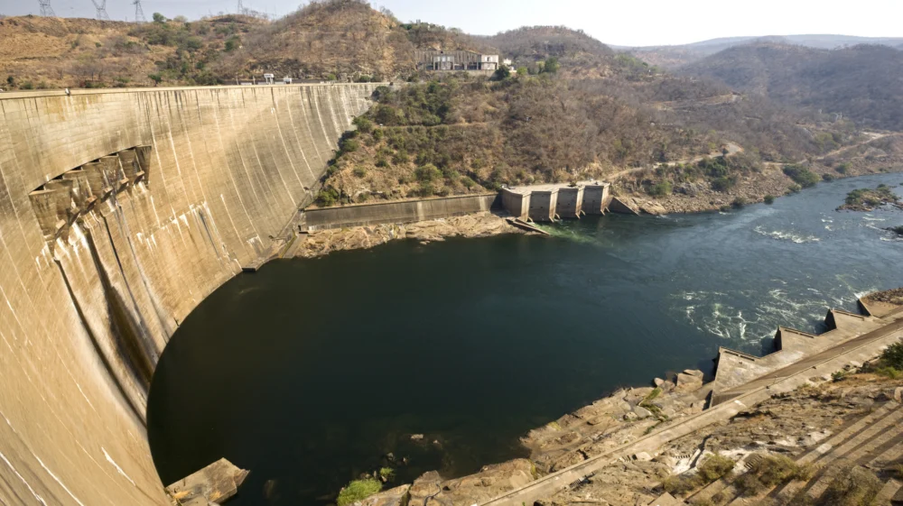 Hydropower plant and dam in Zimbabwe