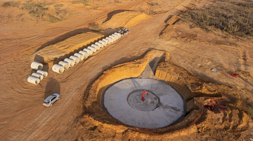 Wind turbine foundation
