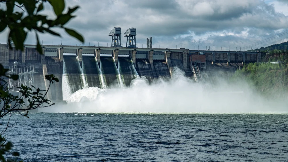 A hydroelectricity dam