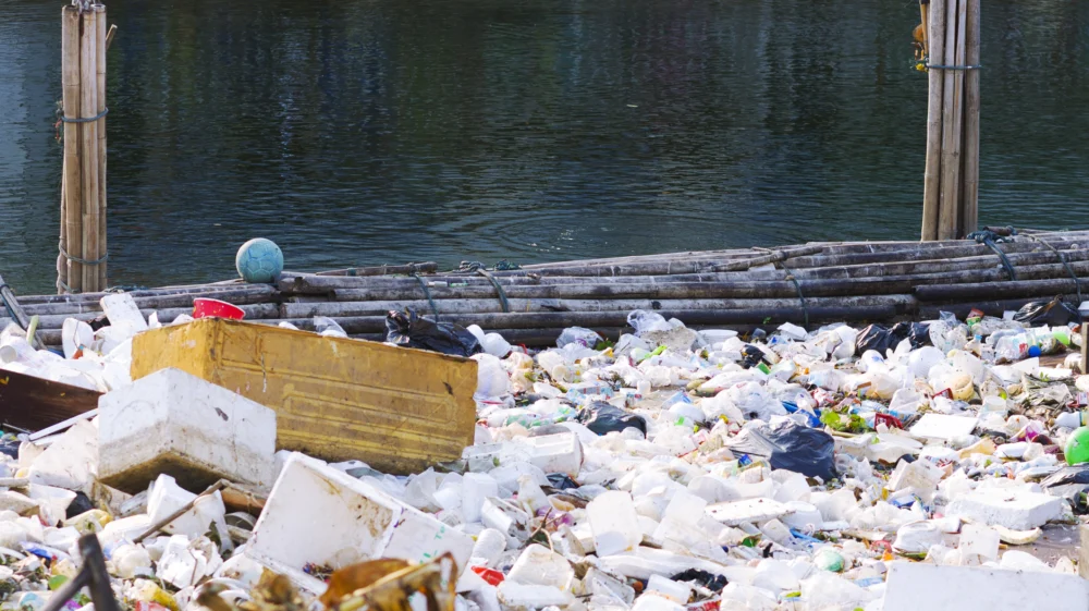 Plastic waste