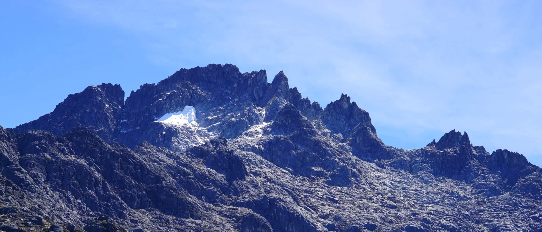 Peaks in the Andes Mountains in Venezuela